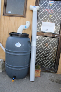 Products: First Flush Diverter LARGE WATER TANK Kit, 220 Litre for 100mm Downpipe - RainHarvest and Services