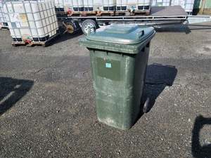 Products: WHEELY BIN. 240 LITRE GREY, USED, in GOOD CONDITION NO STOCK - RainHarvest and Services
