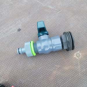 Products: WATER BUTT RAIN BARREL SPIGOT WITH 20mm BALL VALVE & GARDEN HOSE CONNECTOR - RainHarvest and Services