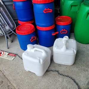Products: 15 LITRE WHITE SCREW LID HDPE DRUM. FOOD GRADE - RainHarvest and Services