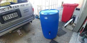 PIG WATER FEEDER. 200 LITRE FOOD GRADE DRUM - RainHarvest and Services