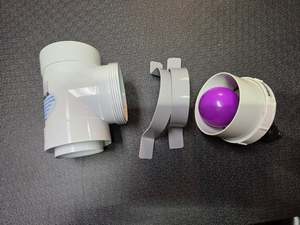 FIRST FLUSH DOWNPIPE DIVERTER BASIC KIT FOR 90mm DOWNPIPE - RainHarvest and Services