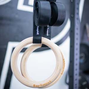 Lifting Accessories: Bear KompleX Gymnastic Wood Rings