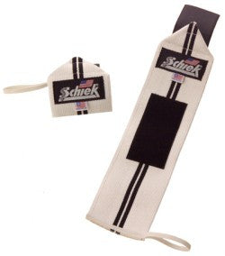 Crossfit: S1124W Wrist Wraps 24" White - Schiek