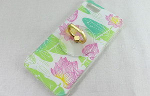 Products: iPhone 7/8 Case with Ring - Lotus Flower raku.co.nz