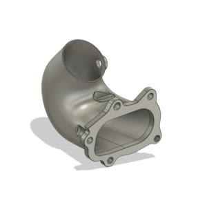 3D Metal Printed Stainless Steel Subaru Stock Location Hood/Bonnet Exit Exhaust &hellip;