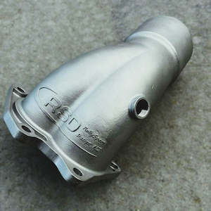 3D Printed 3.0" and 3.5" Stainless Steel Subaru Twin Scroll Turbo Rally Dump Pipe