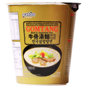 Cup Noodles: Paldo Korean Gomtang Ramen Cup Box