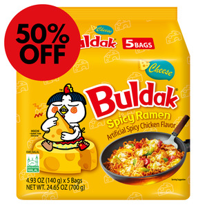 Frontpage: Samyang Cheese Buldak Hot Chicken Ramen - 5pk
