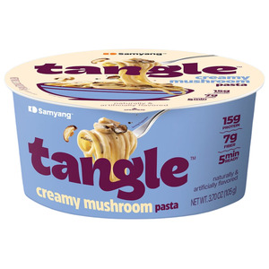 Frontpage: Samyang Tangle Creamy Mushroom Pasta Bowl