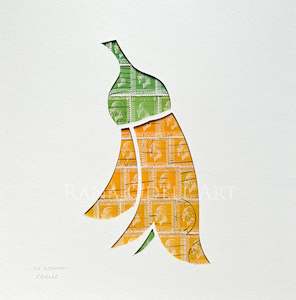 Kiwiana: Kowhai, 8x8 inches