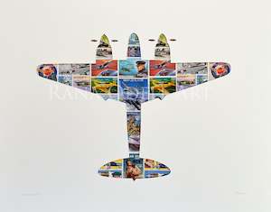 Mosquito plane, 11x14 inches