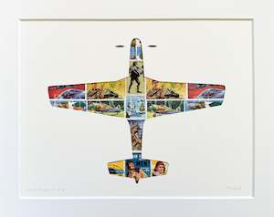 Mustang P-51D, 8x10 inches