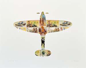 Spitfire Mk1, 8x10 inches