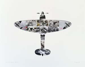 Spitfire Mk1, 8x10 inches