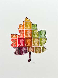 Assorted Themes: Autumn Leaf, 6x8 inches