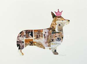 Assorted Themes: Royal Corgi, 6x8 inches