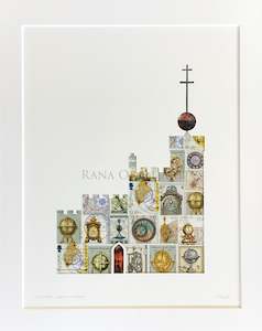 Lyttelton Timeball Station, 350x280mm