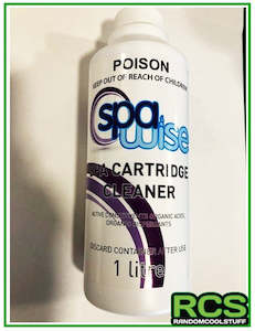 Pool Chemicals Filter Cartridges V2: 2 x Spa Cartridge Cleaner 1 Litre