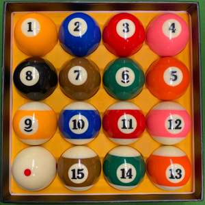 Premium Pool Table Ball Set