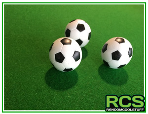 Foosball Tables: 4 x Table Soccer balls - 32mm - Foosball