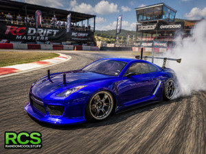 Rc Cars: RC Drift Car - Porsche GT4RS Blue/Black Body. HSP, Brushed 7.2V OR Brushless 7.4v Lipo Battery  1/10
