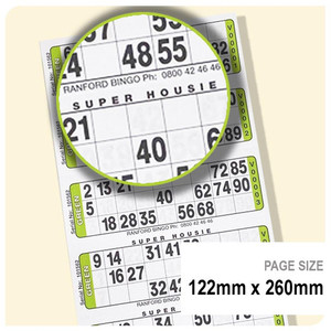 Products: Medium Super Housie Ranford Bingo NZ