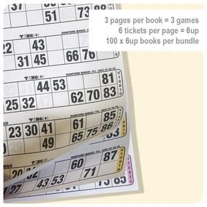 Twoline Bingo (Teno) Books Ranford Bingo NZ