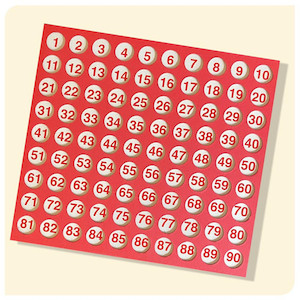 Check Numbers 1-90 Ranford Bingo NZ