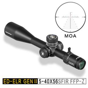 Frontpage: DISCOVERYOPT ED-ELR GEN II 5-40X56SFIR FFP-MRAD/MOA-Z Diameter:35MM