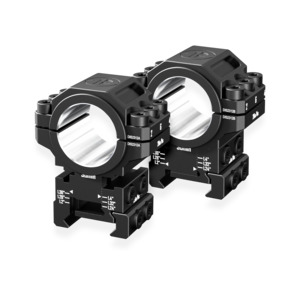 Products: 6061 Aluminum Adjustable Scope Rings | 6-Step Height Adjustment (1.2-1.4") | 25.4mm/30mm & Picatinny Rail Compatible