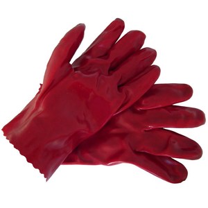 Gloves: PVC DIPPED Gloves 27cm