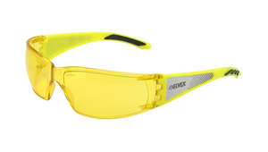 End Of Line: REFLECT-SPECS Safety glasses Hi-Viz yellow sidearm
