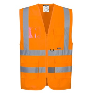 Work Clothing: Hi-Vis Executive Day/Night Vest