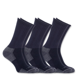 Work Socks: Carhartt ALL SEASON Cotton Socks 3 PKT