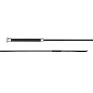 Accessories: Noblesse Dressage Whip Black - 110cm