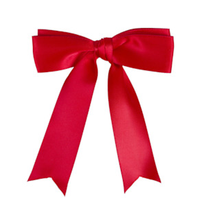 Accessories: Warning Bow Red