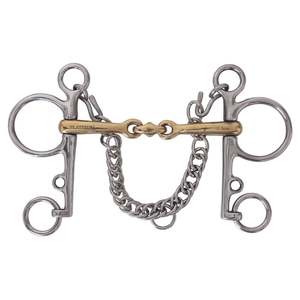 Bits: German Silver Pelham with Lozenge