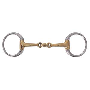 Bits: German Silver Eggbutt with Lozenge