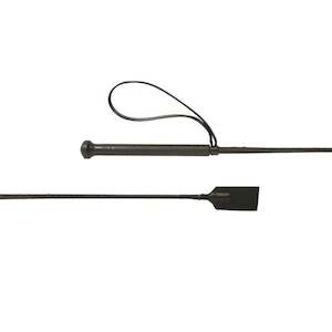 Whips: Deluxe Crop Black - 60cm