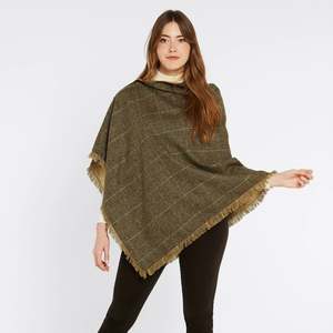 Dubarry: Hazelwood Tweed Poncho - Thistle
