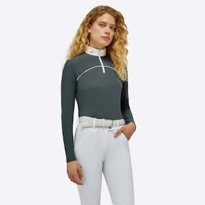 Clothing: Jersey Long Sleeve Competition Shirt - Graphite Grey