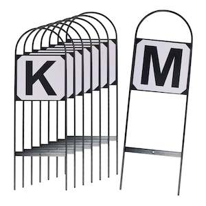 Stable Accessories Hardware: 8 Wire Frame Dressage Markers