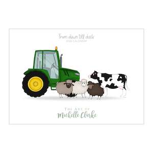 2026 Calendar - From Dusk Till Dawn