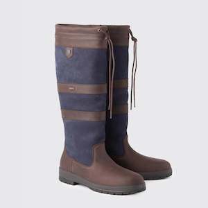 Galway SlimFit Country Boot - Navy / Brown