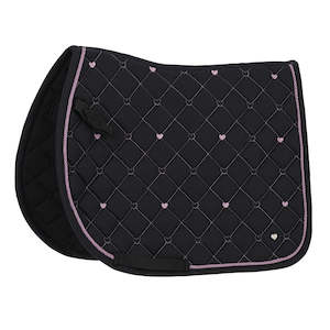 All Purpose Saddle Pad Lize - Black/Violet