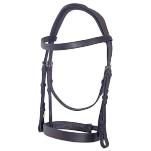Signature Show Hunter Bridle - Brown