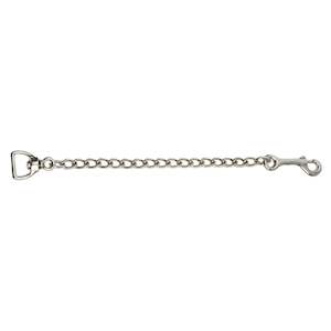 18" Nickel Plate Lead Chain