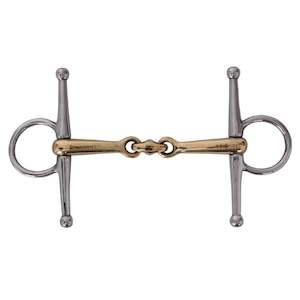 Bits: German Silver Full Cheek with Lozenge