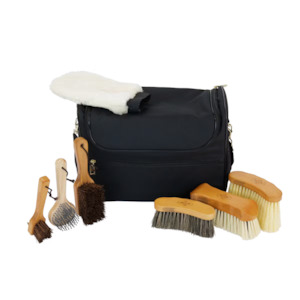 Brushes: Grooming Bag Set - Black